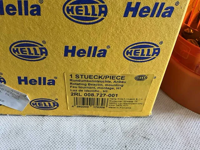 Hela kl700 zwaailamp 20cm - afbeelding 2 van  3