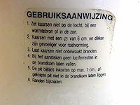 Hele grote kerkkaars - afbeelding 5 van  5