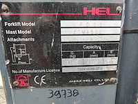 Heli - 2009 - cpd15c2g - vorkheftruck - afbeelding 18 van  37