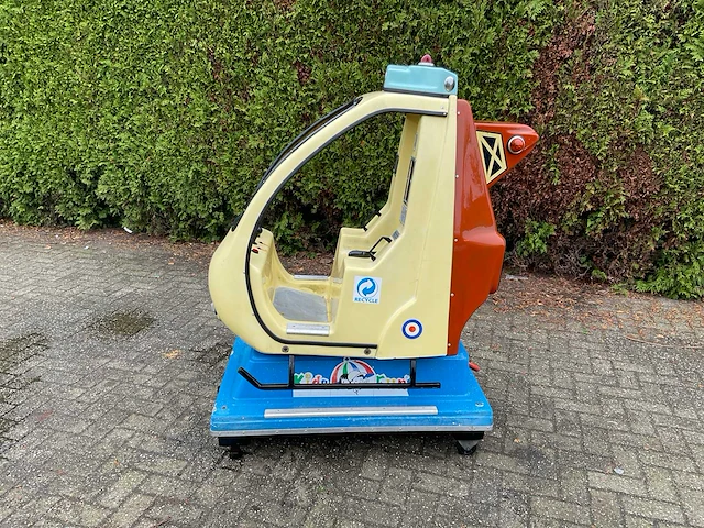 Helikopter kiddy ride - afbeelding 3 van  10