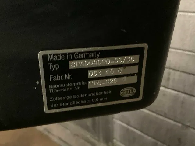Hella tp8-s26 koplamptester - afbeelding 4 van  6