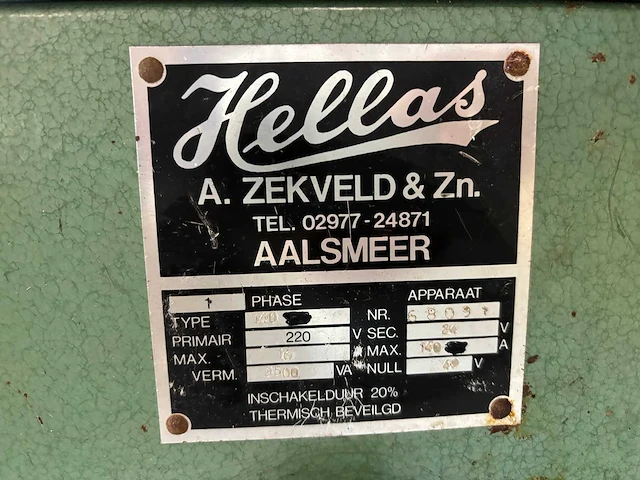 Hellas lasapparaat - afbeelding 2 van  8