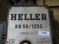 Heller - rb50/1250 - radiaalboormachine - afbeelding 5 van  7