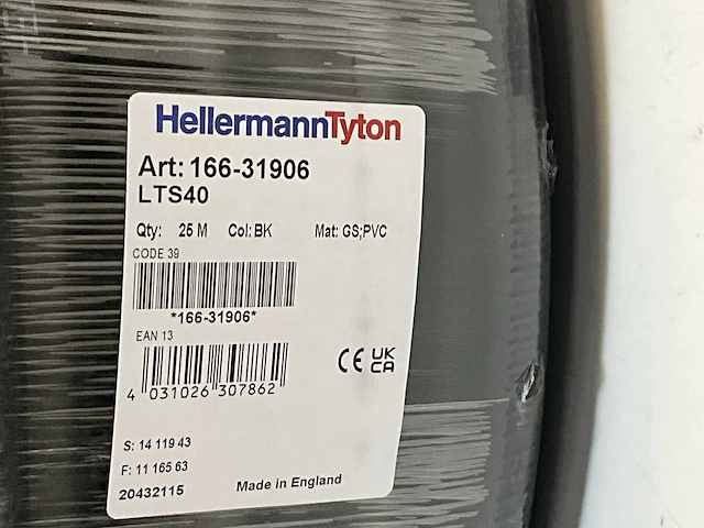 Hellermann tyton helaguard beschermslang met vloeistofdichte pvc mantel - afbeelding 2 van  5