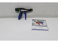 Hellermanntyton 11080017 kabelbindertang evo9ht blauw zwart - afbeelding 3 van  4