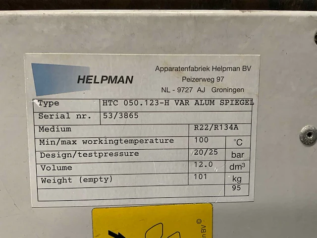 Helpman bitzer koelinstallatie set met condensor - afbeelding 6 van  6