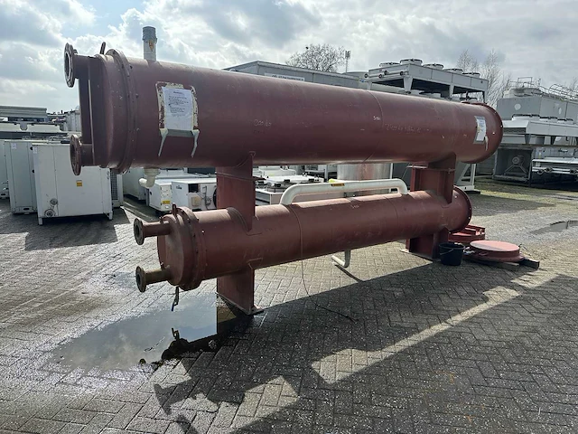 Helpman watergekoelde condensor met badverdamper gepoedercoat - afbeelding 1 van  9