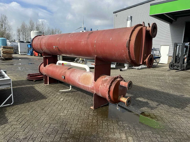 Helpman watergekoelde condensor met badverdamper gepoedercoat - afbeelding 4 van  9