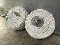 Helukabel vmvl (h05vv-f) kabel 5x2.5mm2 wit per rol 100 meter (2x) - afbeelding 2 van  9