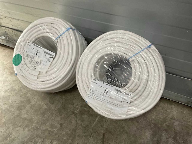 Helukabel vmvl (h05vv-f) kabel 5x2.5mm2 wit per rol 100 meter (2x) - afbeelding 4 van  9