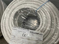 Helukabel vmvl (h05vv-f) kabel 5x2.5mm2 wit per rol 100 meter (2x) - afbeelding 8 van  9