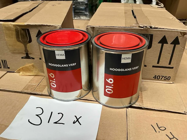 Hema verf 750ml (312x) - afbeelding 1 van  4
