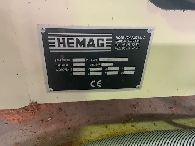 Hemag window master 60/200 cnc frees / boormachine - afbeelding 10 van  13