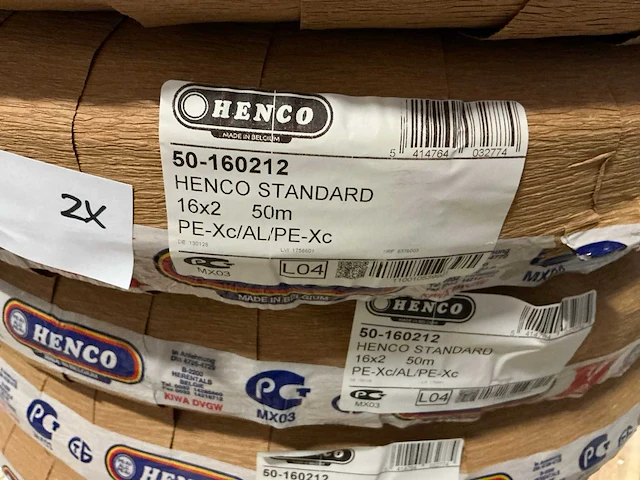 Henco 16x2 / 50 meter meerlagenbuis (4x) - afbeelding 4 van  4