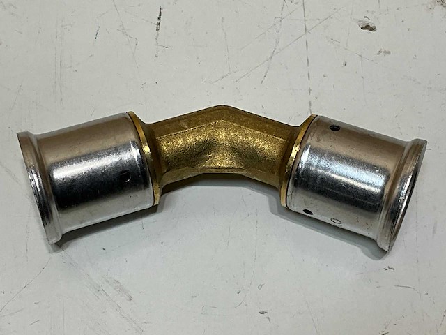 Henco kniekoppeling persaansluiting 45° (11x) - afbeelding 5 van  5