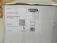 Henco vloerverwarmingsverdeler 4 groeps - afbeelding 4 van  4