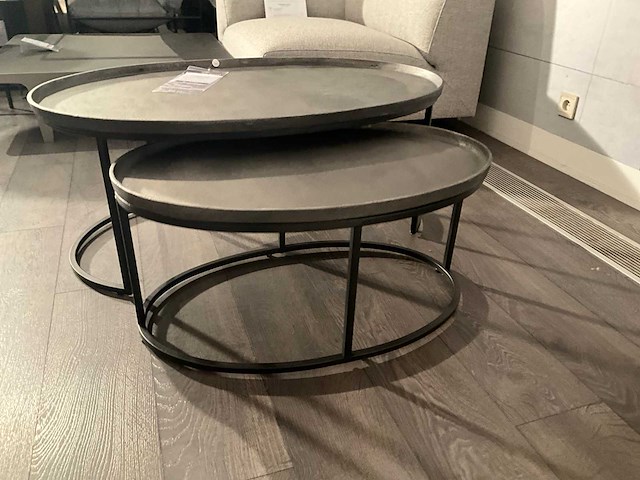 Henders & hazel belfast salontafel set van 2 - afbeelding 1 van  10