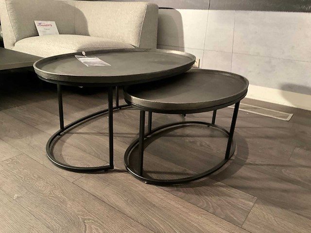 Henders & hazel belfast salontafel set van 2 - afbeelding 3 van  10