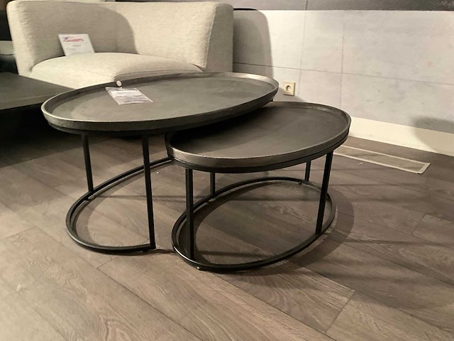 Henders & hazel belfast salontafel set van 2 - afbeelding 4 van  10