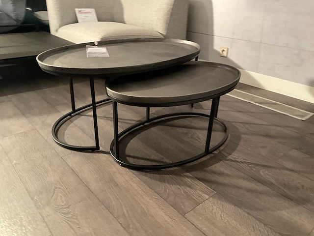 Henders & hazel belfast salontafel set van 2 - afbeelding 5 van  10