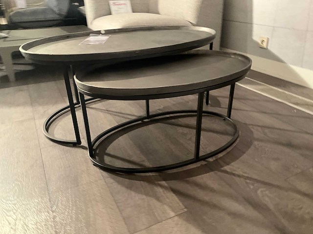 Henders & hazel belfast salontafel set van 2 - afbeelding 6 van  10