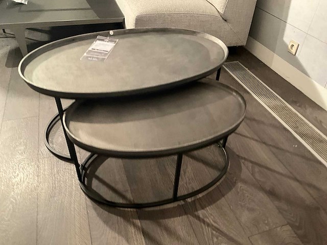 Henders & hazel belfast salontafel set van 2 - afbeelding 7 van  10