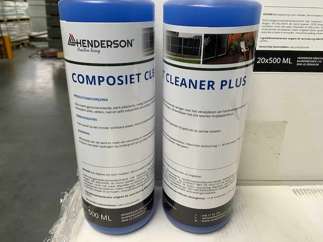 Henderson composiet cleaner plus 500ml (265x) - afbeelding 3 van  4