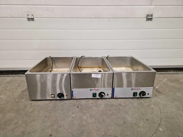 Hendi - - au-bain-marie (3x) - afbeelding 1 van  2
