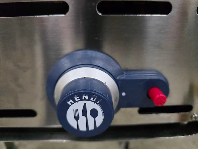 Hendi - green fire 2 brander - gas bbq - afbeelding 10 van  10