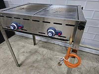 Hendi - green fire 2 brander - gas bbq - afbeelding 1 van  10