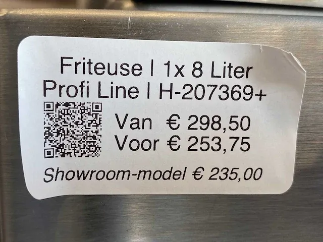 Hendi - profiline h-207369 - friteuse 8 liter - afbeelding 2 van  10
