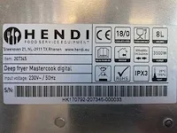 Hendi - profiline h-207369 - friteuse 8 liter - afbeelding 9 van  10