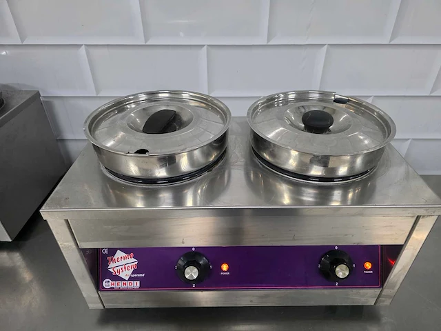 Hendi - thermo system 2 - dubbele hotpot - afbeelding 2 van  5