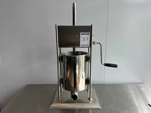Hendi - worstenvulmachine - afbeelding 1 van  4