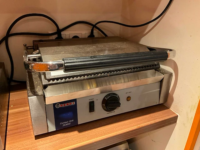 Hendi 263655 contact grill - afbeelding 1 van  5