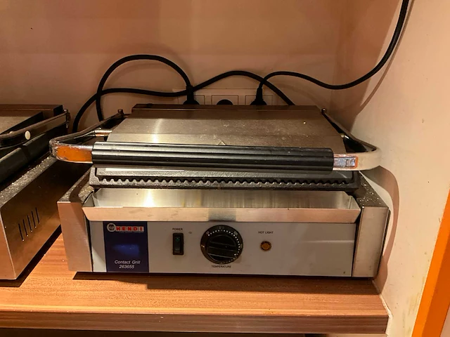 Hendi 263655 contact grill - afbeelding 2 van  5