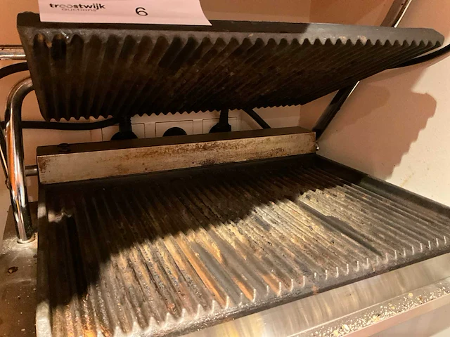 Hendi 263655 contact grill - afbeelding 3 van  5