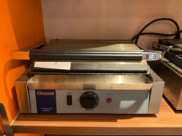 Hendi 263655 contact grill - afbeelding 2 van  5