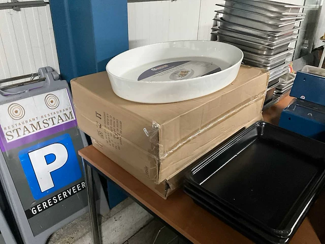 Hendi 784815 hittebestendige buffetschalen (4x) - afbeelding 1 van  5