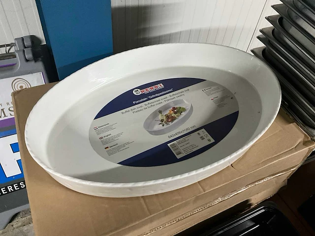 Hendi 784815 hittebestendige buffetschalen (4x) - afbeelding 3 van  5