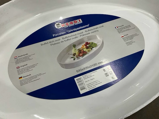 Hendi 784815 hittebestendige ovenschalen (36x) - afbeelding 5 van  7