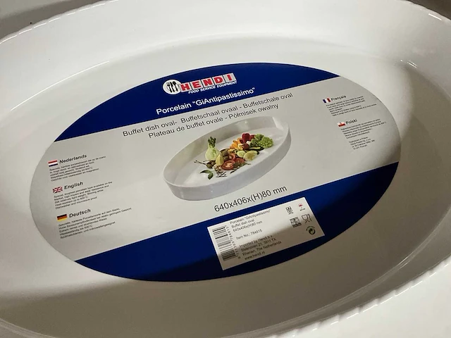 Hendi 784815 hittebestendige ovenschalen (4x) - afbeelding 3 van  6