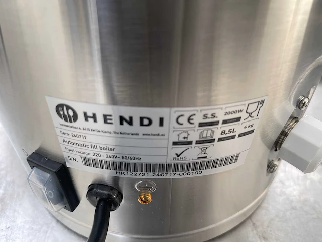 Hendi automatische hete drankenautomaat - afbeelding 5 van  5
