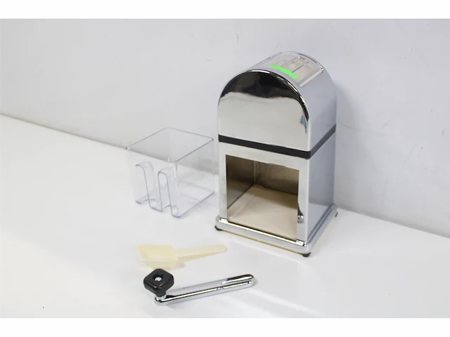 Hendi barup ijscrusher met ijsschep - professionele ice crusher - rvs messen - ijsvergruizer handmatig - afbeelding 5 van  5
