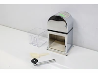 Hendi barup ijscrusher met ijsschep - professionele ice crusher - rvs messen - ijsvergruizer handmatig - afbeelding 5 van  5
