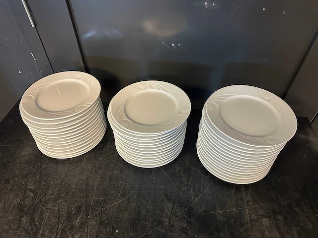 Hendi bord (43x) plat porselein 200x22 - afbeelding 1 van  5