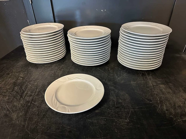 Hendi bord (43x) plat porselein 200x22 - afbeelding 4 van  5