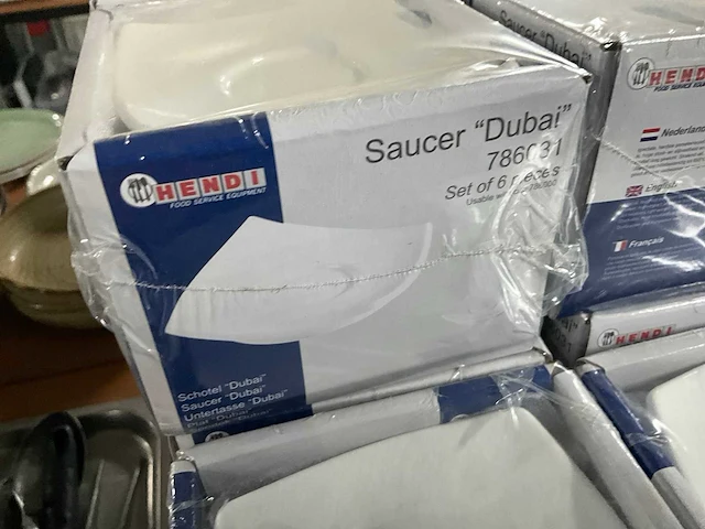 Hendi dubai espresso schotels (240x) - afbeelding 6 van  6