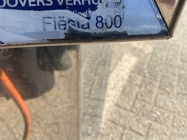 Hendi fiësta 800 mobiele rvs barbecue / paella - afbeelding 7 van  9