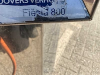 Hendi fiësta 800 mobiele rvs barbecue / paella - afbeelding 7 van  9